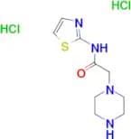 2-Piperazin-1-yl-N-thiazol-2-yl-acetamidedihydrochloride