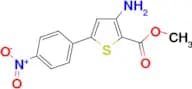 3-Amino-5-(4-nitrophenyl)thiophene-2-carboxylic acid methyl ester