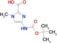 4-tert-Butoxycarbonylamino-1-methyl-1H-imidazole-2-carboxylic acid