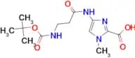 4-(3-tert-Butoxycarbonylaminopropionylamino)-1-methyl-1H-imidazole-2-carboxylic acid