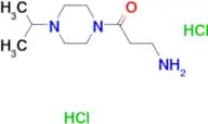 3-Amino-1-(4-isopropyl-piperazin-1-yl)-propan-1-one dihydrochloride