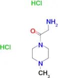 2-Amino-1-(4-methyl-piperazin-1-yl)-ethanone dihydrochloride