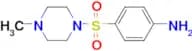 4-(4-Methyl-piperazine-1-sulfonyl)-phenylamine