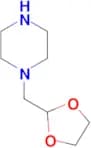 2-Piperazinomethyl-1,3-dioxolan