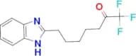7-(1H-Benzoimidazol-2-yl)-1,1,1-trifluoroheptan-2-one