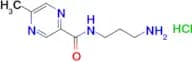 2-[(5-Methylpyrazine-2-carbonyl)amino]propylaminehydrochloride