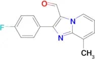 2-(4-Fluoro-phenyl)-8-methyl-imidazo[1,2-a]-pyridine-3-carbaldehyde