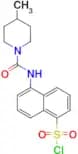 5-[(4-Methyl-piperidine-1-carbonyl)-amino]-naphthalene-1-sulfonyl chloride