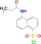 5-Propionylamino-naphthalene-1-sulfonyl chloride