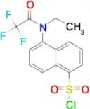 5-[Ethyl-(2,2,2-trifluoro-acetyl)-amino]-naphthalene-1-sulfonyl chloride