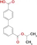 Biphenyl-3,4′-dicarboxylic acid 3-isopropyl ester