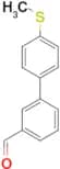 4′-Methylsulfanyl-biphenyl-3-carbaldehyde