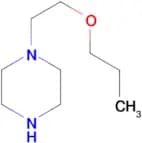 1[2-(1-Propyl)oxyethyl]piperazine
