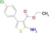 2-Amino-4-(4-chloro-phenyl)-thiophene-3-carboxylic acid ethyl ester
