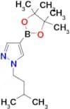 1-(3-Methylbutyl)-4-(4,4,5,5-tetramethyl-1,3,2-dioxaborolan-2-yl-1H-pyrazole