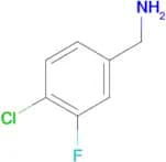 4-Chloro-3-fluorobenzylamine