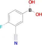 3-Cyano-4-fluorophenylboronic acid