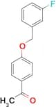 4′-(3-Fluorobenzyloxy)acetophenone