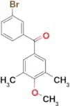 3-Bromo-3′,5′-dimethyl-4′-methoxybenzophenone