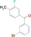 3-Bromo-3′-fluoro-4′-methylbenzophenone