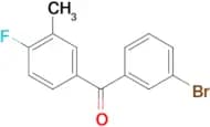3-Bromo-4′-fluoro-3′-methylbenzophenone
