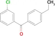 3-Chloro-4′-ethylbenzophenone