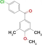 4-Chloro-3′,5′-dimethyl-4′-methoxybenzophenone