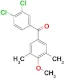 3,4-Dichloro-3′,5′-dimethyl-4′-methoxybenzophenone