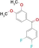 3,4-Difluoro-3′,4′-dimethoxybenzophenone