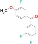 4-Methoxy-3,3′,4′-trifluorobenzophenone