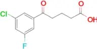 5-(3-Chloro-5-fluorophenyl)-5-oxovaleric acid