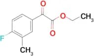 Ethyl 4-fluoro-3-methylbenzoylformate