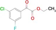 Ethyl 3-chloro-5-fluorobenzoylformate