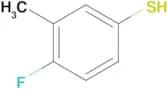 4-Fluoro-3-methylthiophenol
