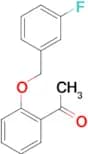 2′-(3-Fluorobenzyloxy)acetophenone