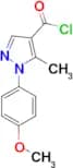 1-(4-Methoxy-phenyl)-5-methyl-1H-pyrazole-4-carbonyl chloride