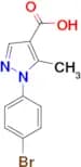 1-(4-Bromo-phenyl)-5-methyl-1H-pyrazole-4-carboxylic acid