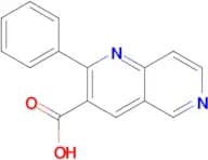 2-Phenyl-1,6-naphthyridine-3-carboxylic acid