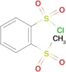2-(Methylsulfonyl)benzenesulfonyl chloride