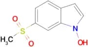 1-Hydroxy-6-(methylsulfonyl)indole