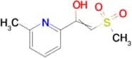1-(6-Methylpyridin-2-yl)-2-(methylsulfonyl)ethanone