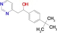 1-(4-tert-Butylphenyl)-2-pyrimidin-4-yl ethanol