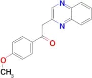 1-(4-Methoxyphenyl)-2-quinoxalin-2-ylethanone