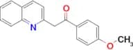 1-(4-Methoxyphenyl)-2-quinolin-2-ylethanone