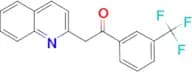 2-Quinolin-2-yl-1-[3-(trifluoromethyl)phenyl]ethanone