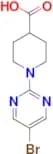 1-(5-Bromopyrimidin-2-yl)piperidine-4-carboxylic acid