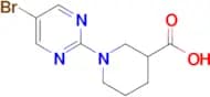 1-(5-Bromopyrimidin-2-yl)piperidine-3-carboxylic acid