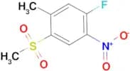 1-Fluoro-5-methyl-4-(methylsulfonyl)-2-nitrobenzene
