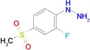 [2-Fluoro-4-(methylsulfonyl)phenyl]hydrazine