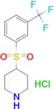 4-{[3-(Trifluoromethyl)phenyl]sulfonyl}piperidinehydrochloride